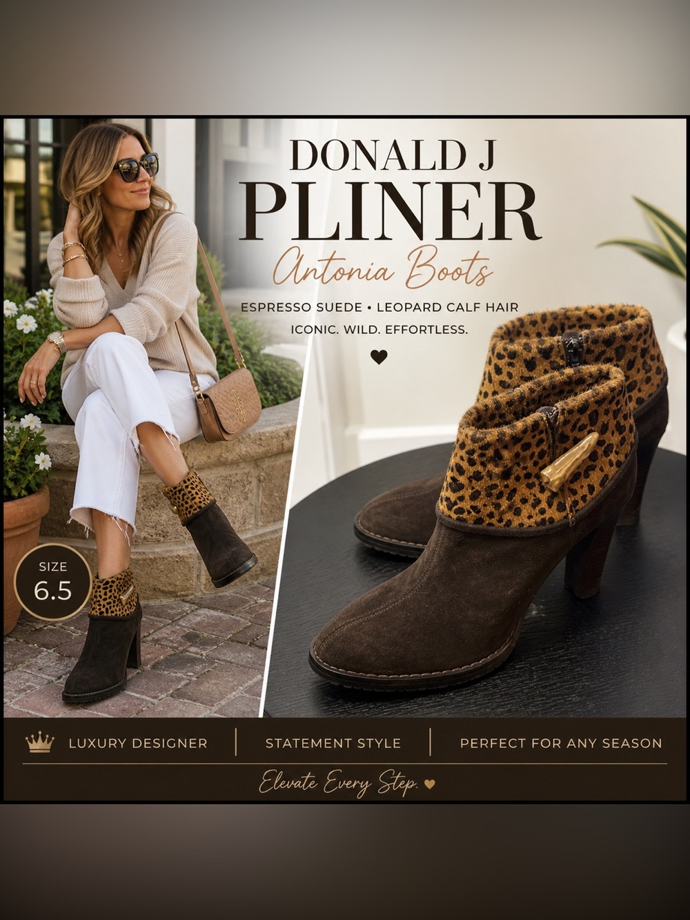Donald Pliner ‘Antonia’ Ankle Boots | Size 6.5